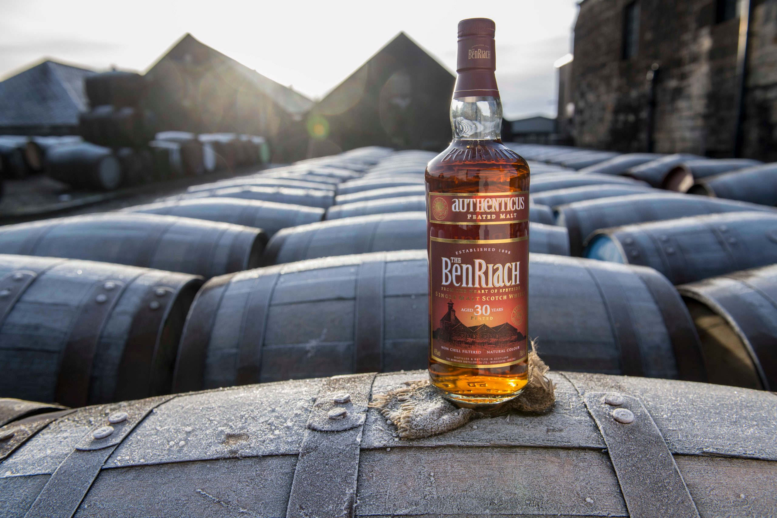 This BenRiach has waited 30 years for you to experience its peat-smoked flavor. Photo courtesy of BenRiach