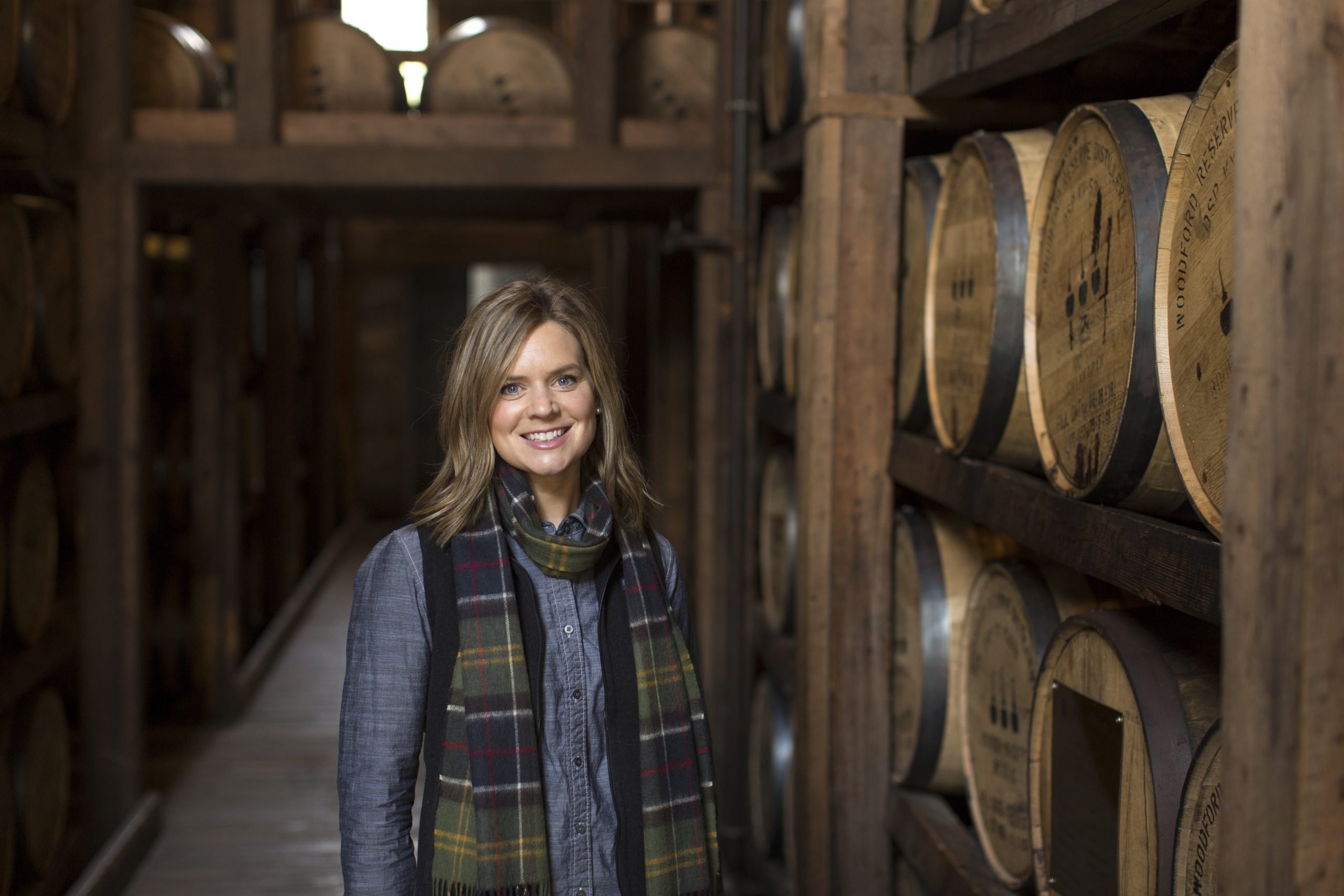 Elizabeth McCall, assistant master whiskey distiller at Woodford Reserve