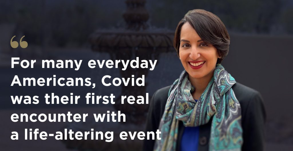 Dr. Jasleen Chhatwal, one of the nation’s leading psychiatrists, believes that the U.S. will be disproportionately affected by mental health issues stemming from COVID-19. Photo courtesy of Sierra Tucson