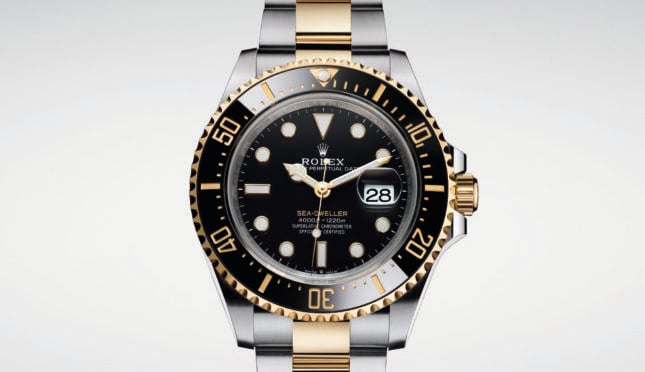 Rolex Sea-Dweller Two-Tone Steel and Yellow Gold, Luxury Sport Watches