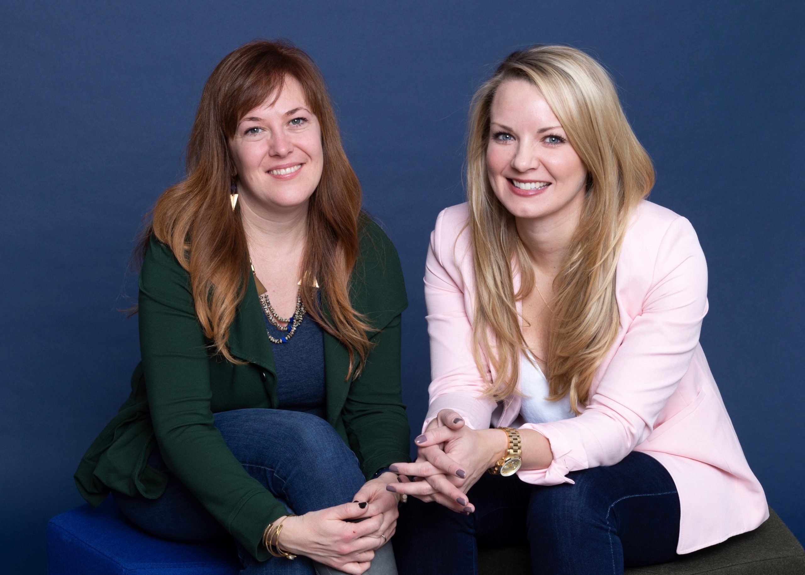 Mina Families, which offers alternative birthing experiences, is led by CEO Kristen Womack (L) and COO Terryn Lawrence (R).