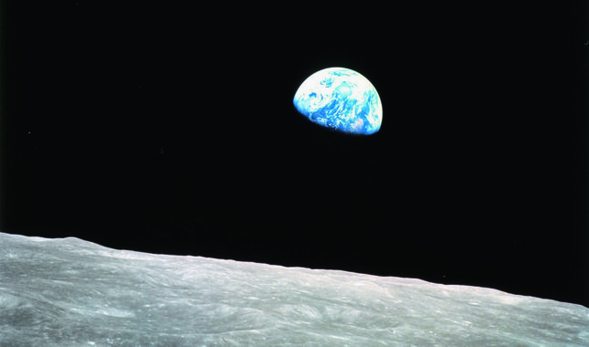 Apollo 8 on December 24, 1968