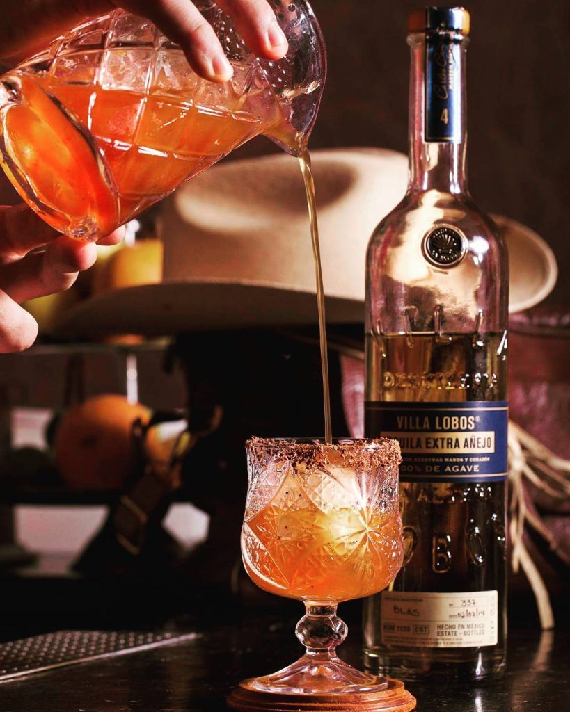 Villa Lobos Extra Añejo is sweet, bold and can be appreciated either on ice with a squeeze of lime or as a base for your favorite margarita. Photo courtesy of Villa Lobos