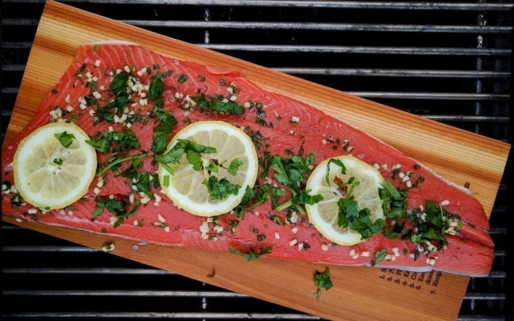 Empower dad to take his grilling to another level this summer with Wildwood grilling planks. Photo courtesy of Wildwood