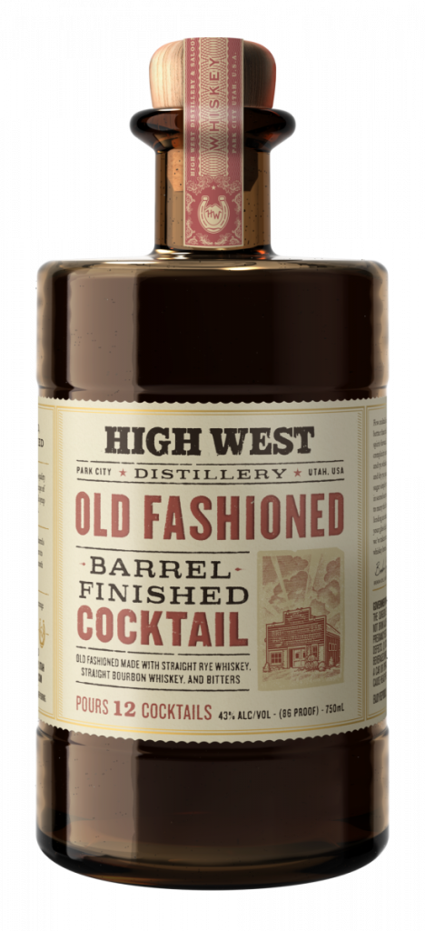High West Distillery Barrel-Finished Old Fashioned