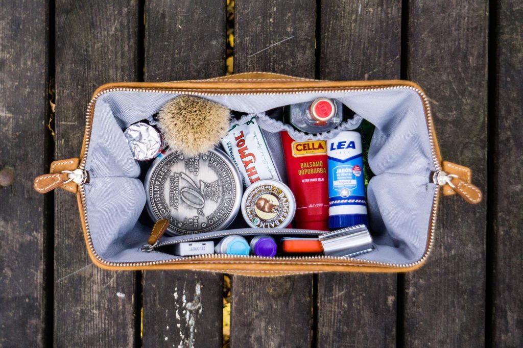 This luxury necessaire will get dad’s toiletries to the next destination in style. Photo courtesy of Gamen