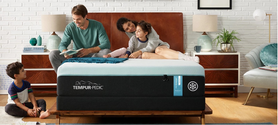 The Tempur-Luxe breeze° mattress looks to address ‘hot sleepers.’ Photo courtesy of Tempur-Pedic
