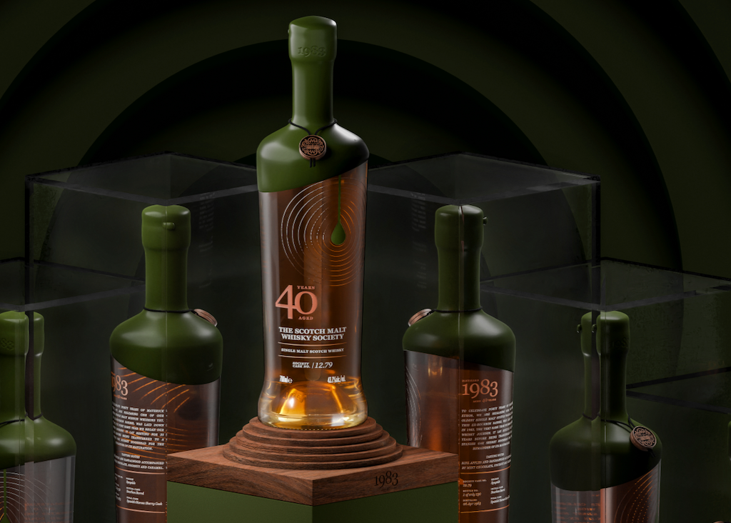Bottle of Scotch Malt Whisky Society 40 Year Old (Cask 12.79) sctoch