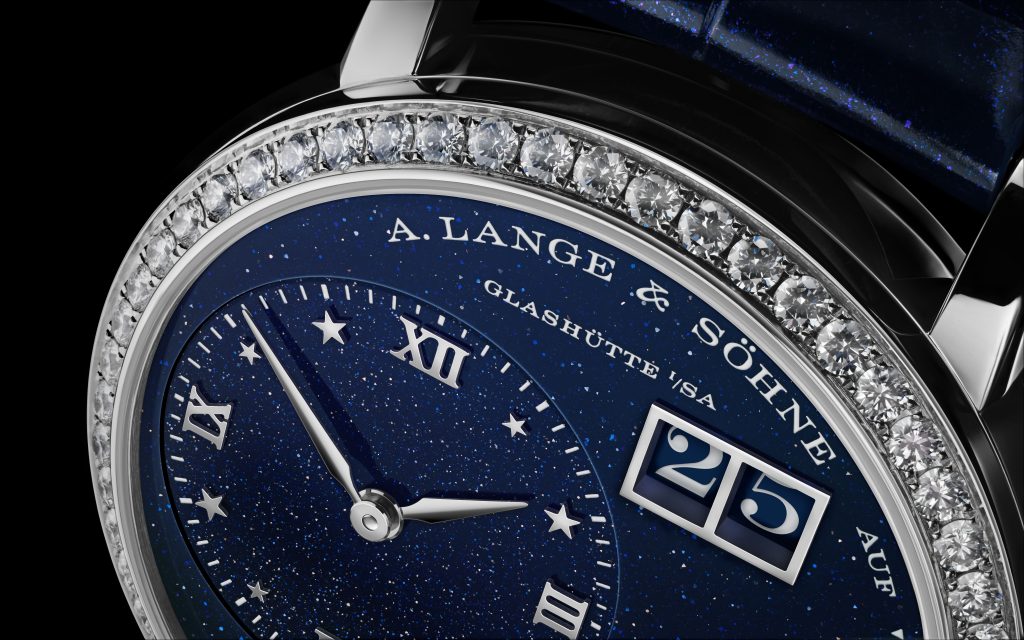 Lange Watch Vintage Blue Diamonds