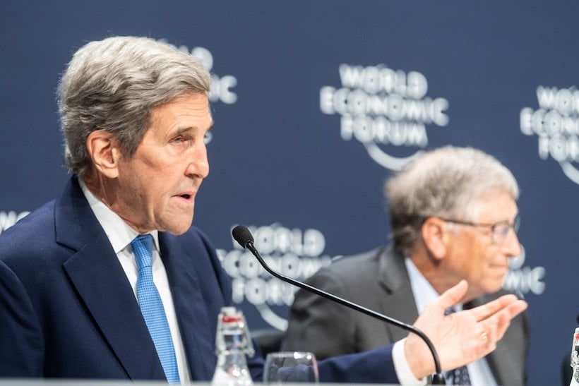John Kerry at World Economic Forum in Davos
