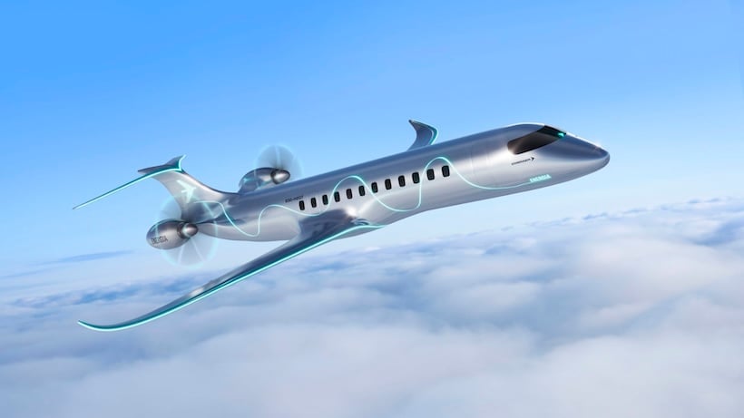 Embraer Energia H2 dual hydrogen-SAF jet concept