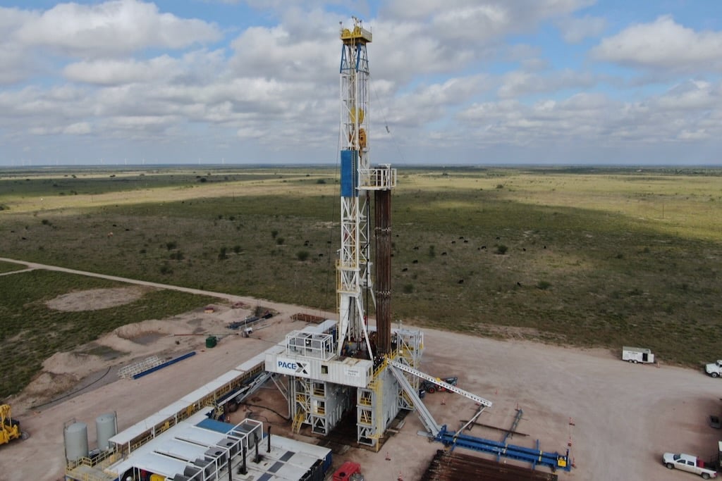 A Sage Geosystems test well for harnessing "dry" geothermal energy.